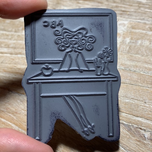 COPY - Set of 2 crafting stamps for card making scrapbooking planners teacher s… - Picture 4 of 9